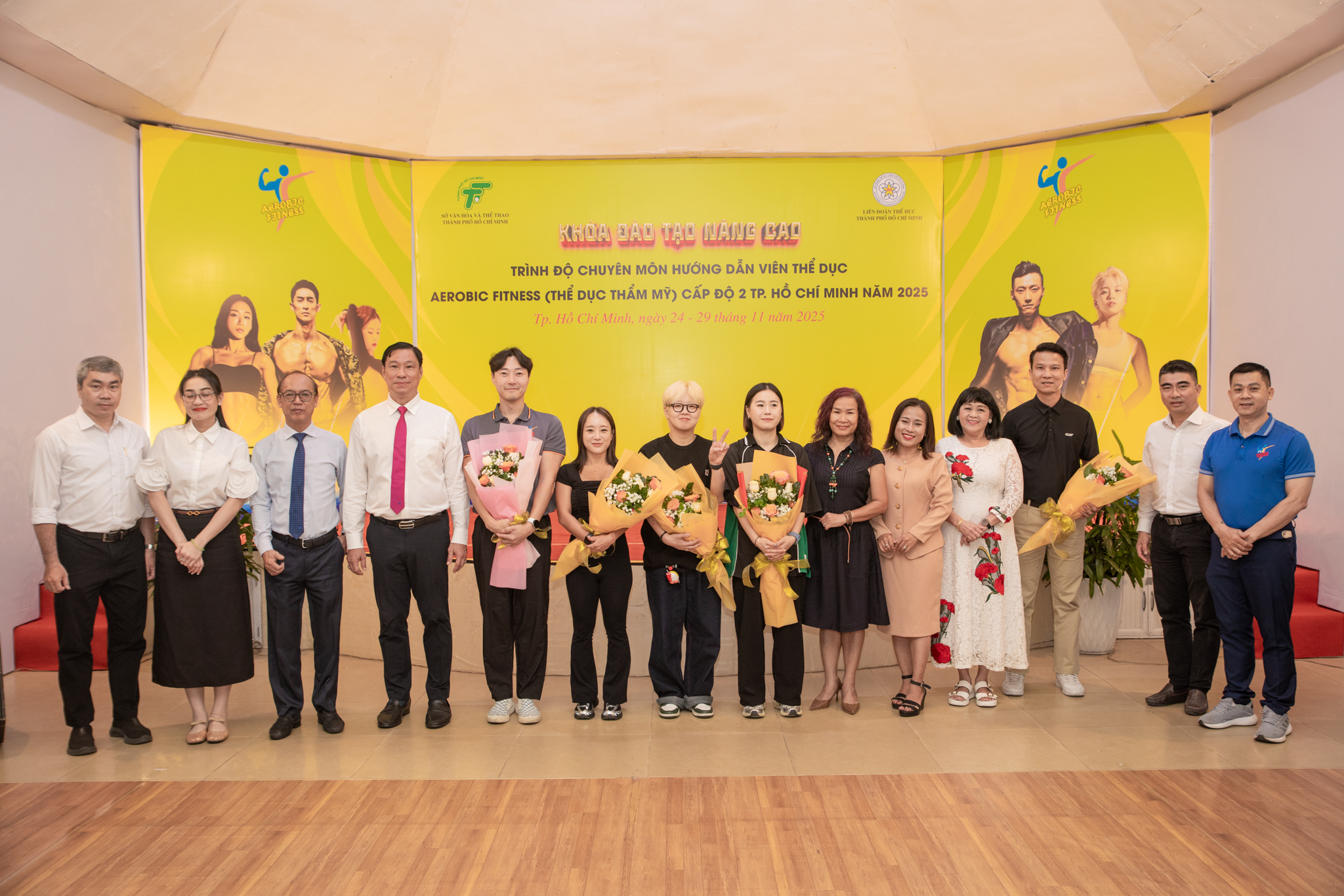Khai giảng lớp Đào tạo nâng cao trình độ chuyên môn Hướng dẫn viên Aerobic Fitness cấp độ 2